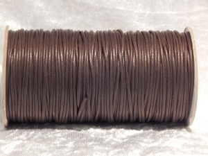 2mm Brown Round Imitation Leather Thonging